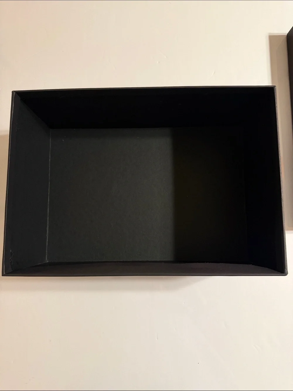 CHANEL Black Box with White Logo Size 13”X9”X5” EMPTY BOX